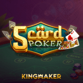 5 Card Poker em77 cards game