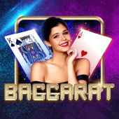 Baccarat B em77 live casino game